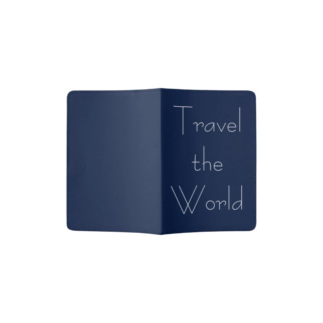 Travel the World Passport Holder (Opened)