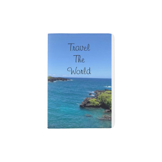 Travel The World Passport Holder (Front)