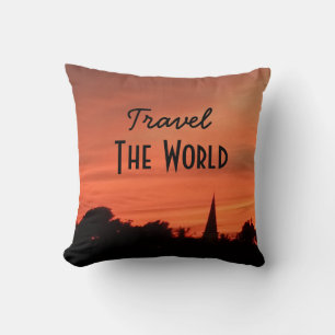 Travel The World Pillow