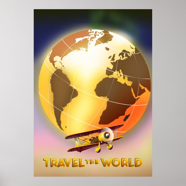 Travel the World Poster (Front)