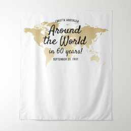 Travel Theme World Map Around the World Backdrop