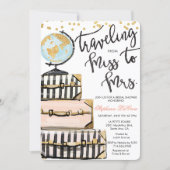 Travel Themed Bridal Shower Invitation (Front)