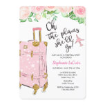 Travel Themed Farewell Going Away Party Invitation Travel Themed Farewell Going Away Party Invitation
