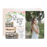 Travel Themed Farewell Party Photo Invitation Travel Themed Farewell Party Photo Invitation
