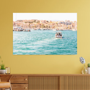 Travel Themed Home Decor with Beach Photo