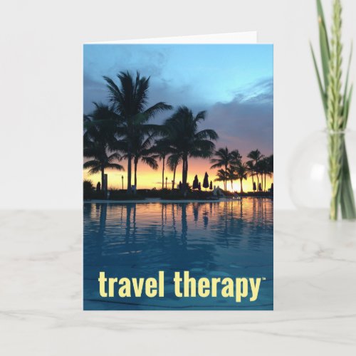 Travel Therapy Card