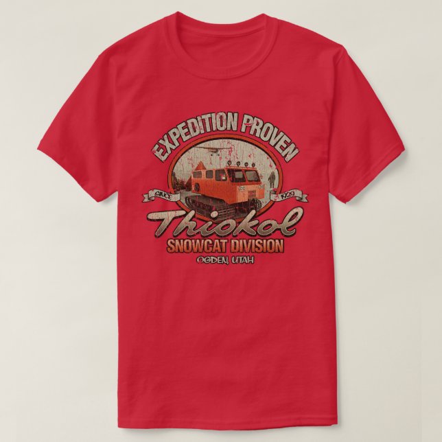 Travel Thiokol Snowcat Division 1929  T-Shirt (Design Front)