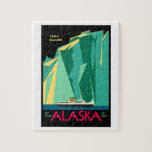 Travel To Alaska Ak Taku Glacier Special Cruises : Jigsaw Puzzle at Zazzle