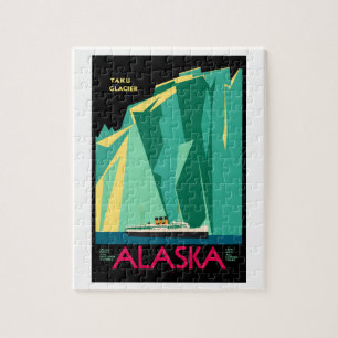 Travel to Alaska AK Taku Glacier Special Cruises : Jigsaw Puzzle