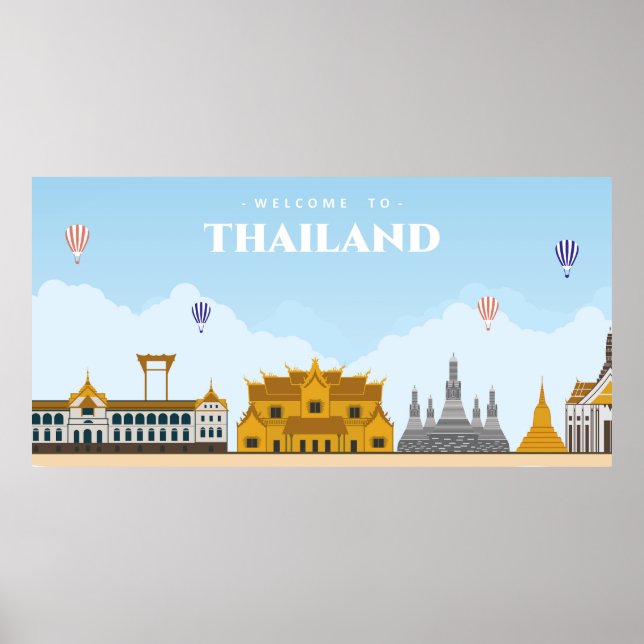 Travel to Bangkok Poster (Front)