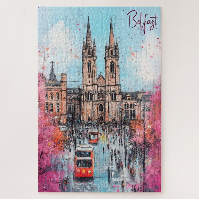 Travel to Belfast Northern Ireland Jigsaw Puzzle (Vertical)
