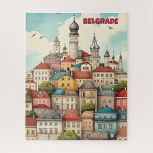 Travel to Belgrade Serbia Jigsaw Puzzle