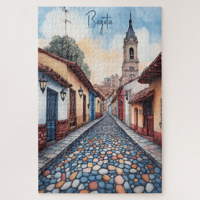 Travel to Bogota Columbia Jigsaw Puzzle (Vertical)