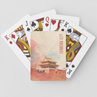 Travel to Forbidden City Playing Cards