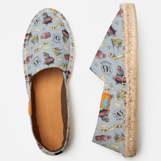 Travel To HOGWARTS™ Pattern Espadrilles (Side)