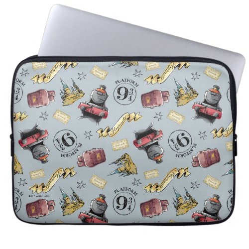 Travel To HOGWARTS Pattern Laptop Sleeve