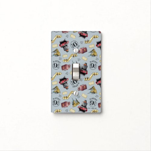 Travel To HOGWARTS Pattern Light Switch Cover
