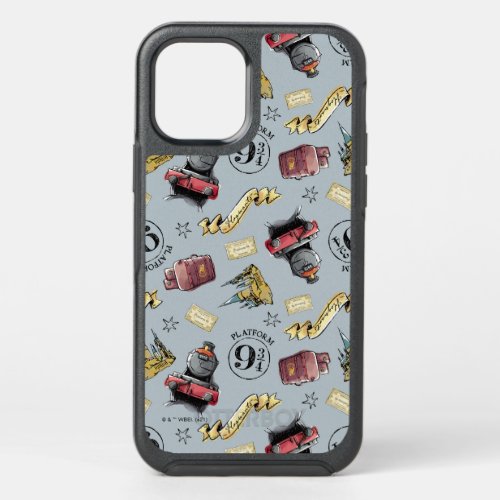 Travel To HOGWARTS Pattern OtterBox Symmetry iPhone 12 Case