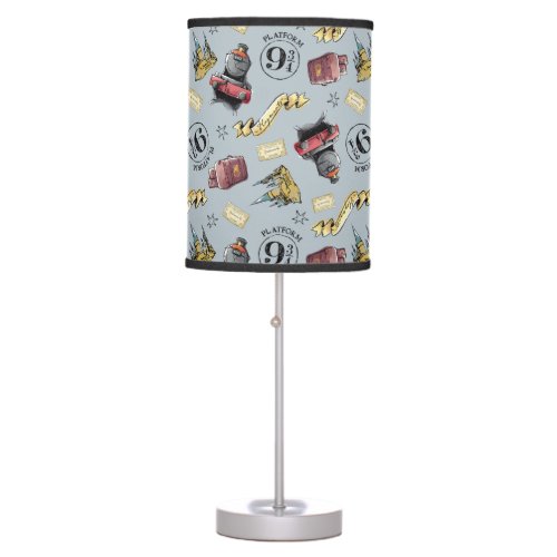 Travel To HOGWARTS Pattern Table Lamp