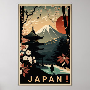 Travel to Japan Poster