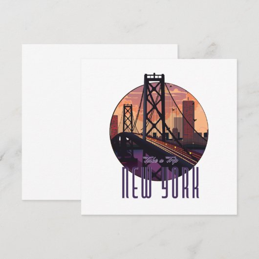 Travel To New York (Front/Back)
