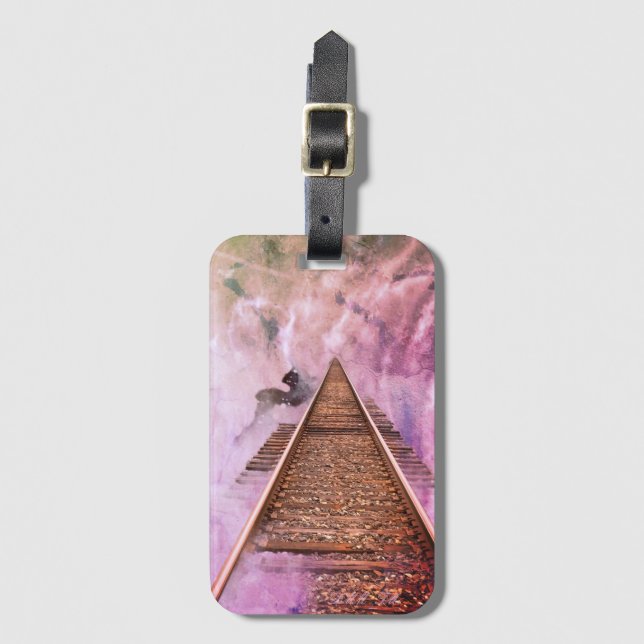 Travel to the beyond Luggage Tag (Front Vertical)
