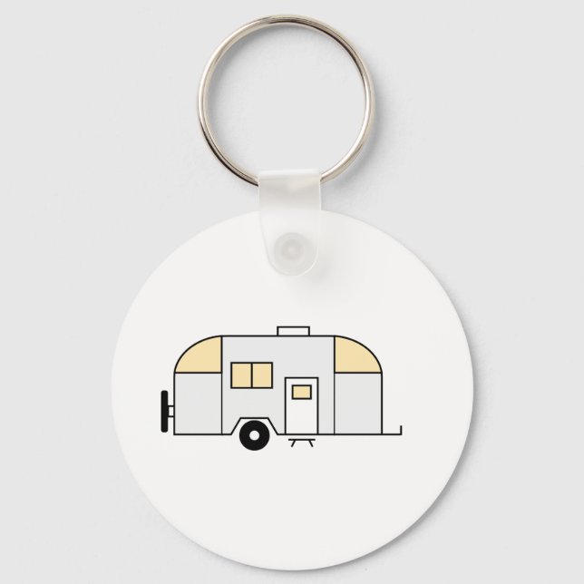 Travel Trailer Keychain (Front)