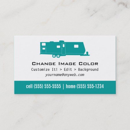 Travel Trailer - Personal Business Card