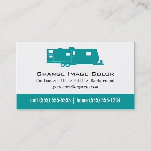 Travel Trailer _ Personal Business Card