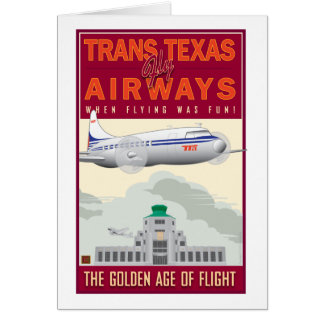 TRAVEL-Trans-Texas Airways Cards