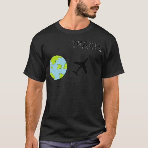 Travel travel bug art  T_Shirt