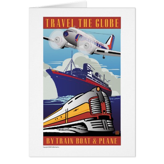 TRAVEL-Travel The Globe Cards (Front)