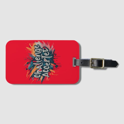 Travel Triumph Challenge Accepted Luggage Tag Luggage Tag