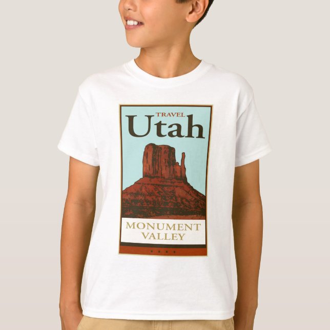 Travel Utah T-Shirt (Front)