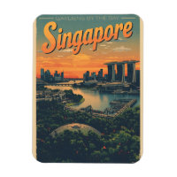 Travel Vintage singapore marina bay sands gifts