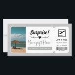Travel Voucher Gift Certificate Surprise Vacation<br><div class="desc">Are you searching for the perfect gift for your loved ones who are travel enthusiasts? Look no further! Our Travel Ticket Travel Voucher Gift Certificate Template is the ideal solution for surprising them with a unique and memorable present. The template is designed to be user-friendly, allowing you to add the...</div>