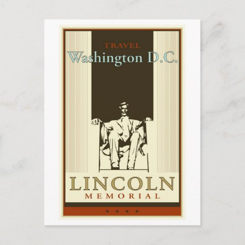 Travel Washington DC Postcard