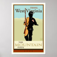 Travel West Virginia Poster