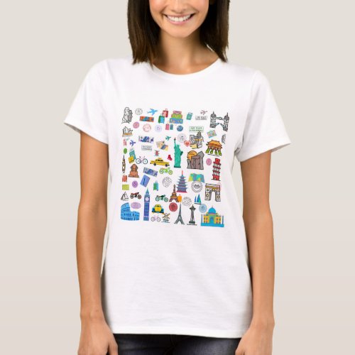 Travel with Style T_Shirt