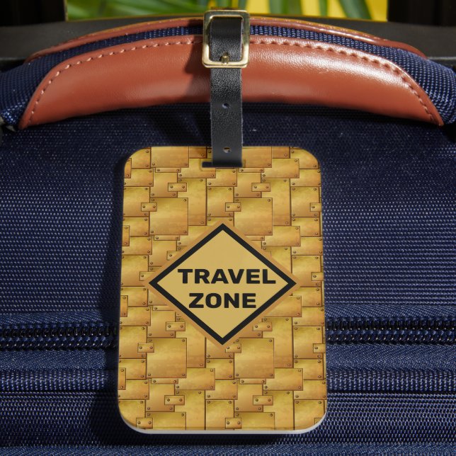 Travel Zone  Luggage Tag (Front Insitu 2)