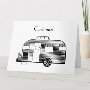 Traveler Camper Caravan Thunder_Cove Card