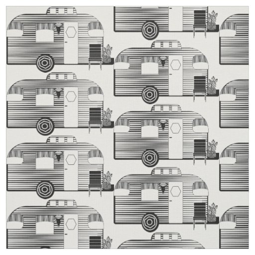 Traveler Camper Caravan Thunder_Cove Fabric