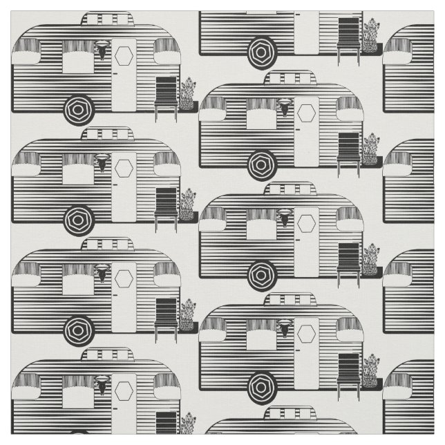 Traveler Camper Caravan Thunder_Cove Fabric (Swatch)