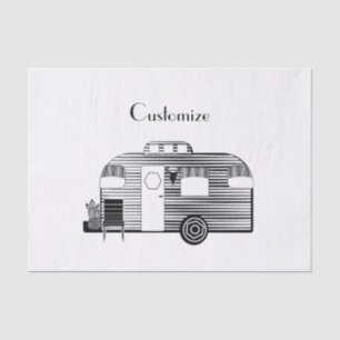 Traveler Camper Caravan Thunder_Cove Tissue Paper