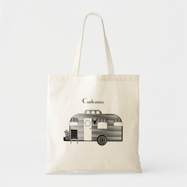 Traveler Camper Caravan Thunder_Cove Tote Bag (Front)