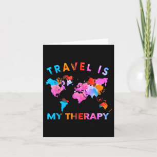 Traveler Camping Trip World Statement Travel Is My Card