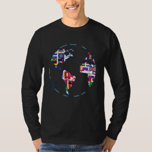 Traveler Countries World Flags International World T-Shirt