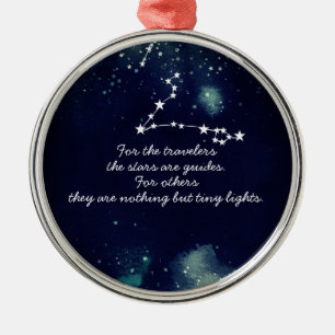 Travelers and Stars - Ceramic Ornament
