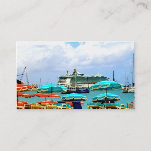 Customizable Traveler's Business Card