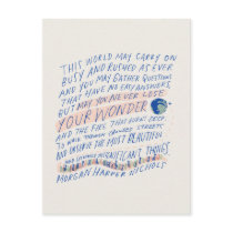 Traveler's Quote Postcard Traveler's Quote Postcard